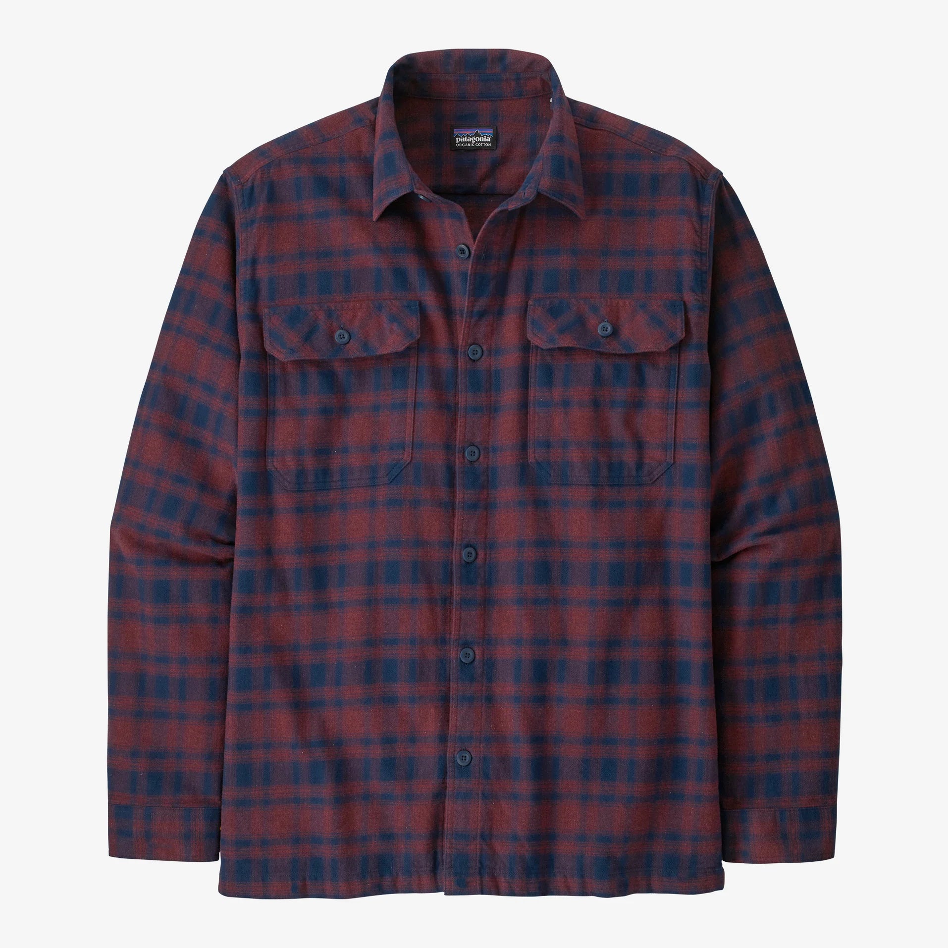 Patagonia Men's Long Sleeve Organic Cotton Midweight Fjord Flannel Shirt - Sportinglife Turangi